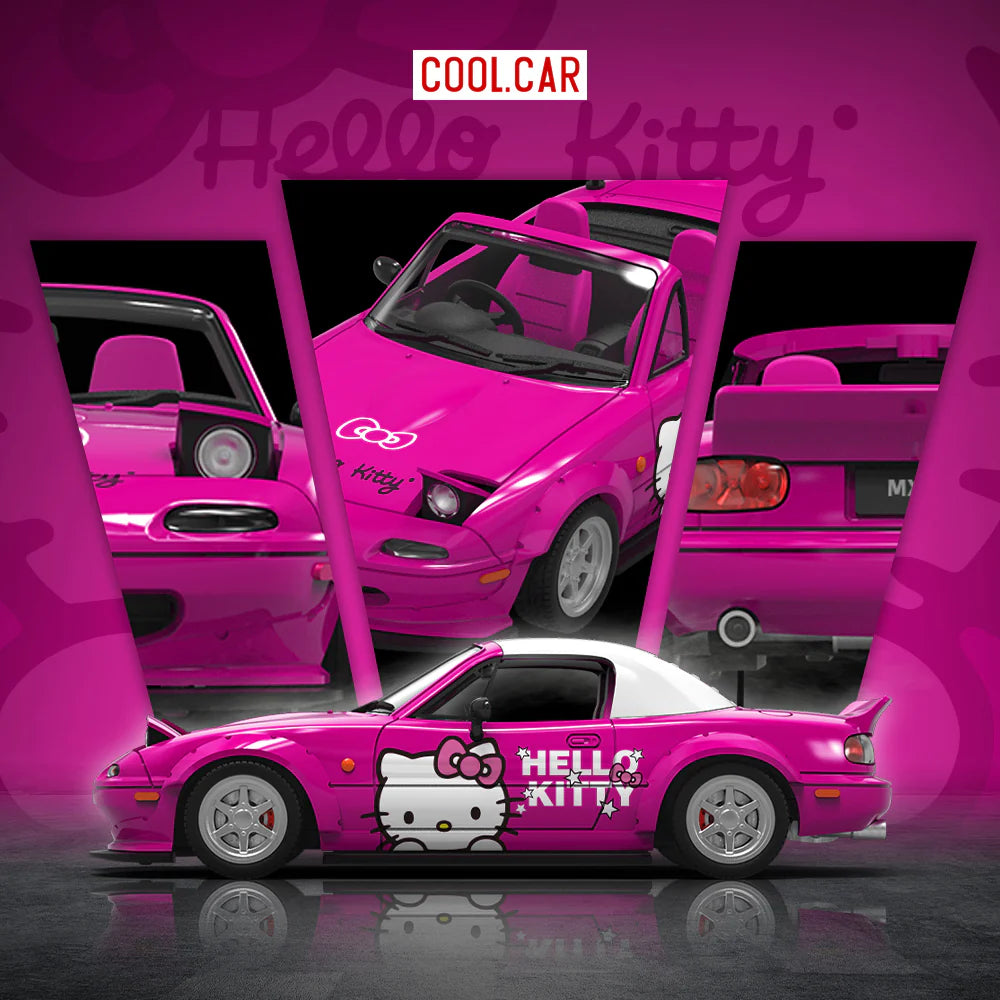 Cool Car Mazda MX5-KT Cat Deep Pink Doll Ver