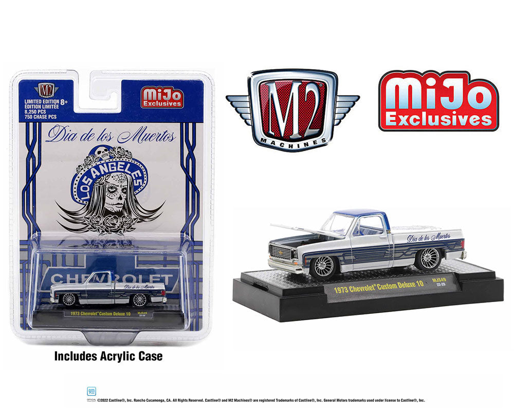 M2 Machines 1973 Chevrolet Custom Deluxe 10 "Dia de los Muertos" HE