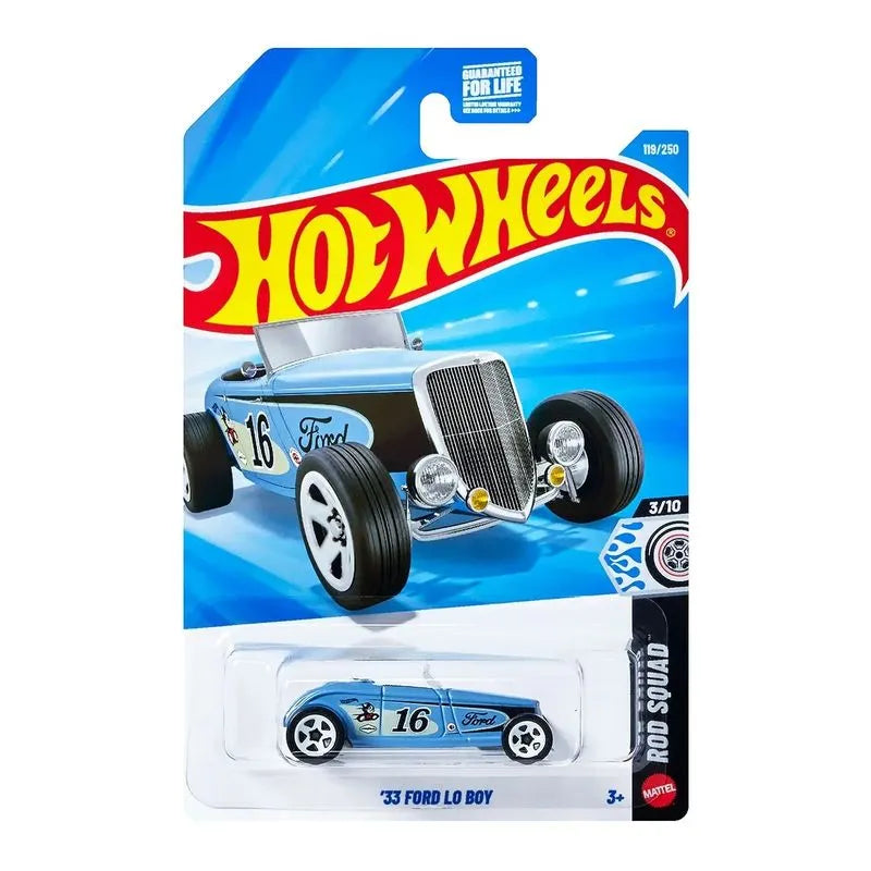 HE Hot Wheels Rod Squad '33 Ford Lo Boy