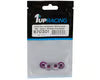 870301 1UP Racing 4mm "Lockdown" Serrated Aluminum Wheel Nuts (Purple) (4)