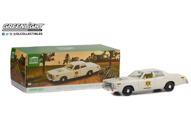 Green Light 1/18 Artisan Collection 1977 Plymouth Fury HE
