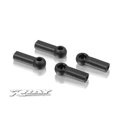 302665 Xray Composite Ball Joint 4.9mm - Closed With Hole (4)