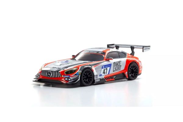 MZP257FRS Kyosho ASC MR04W-MM Mercedes-AMG GT3 No.47 24H Nurburgring 2018