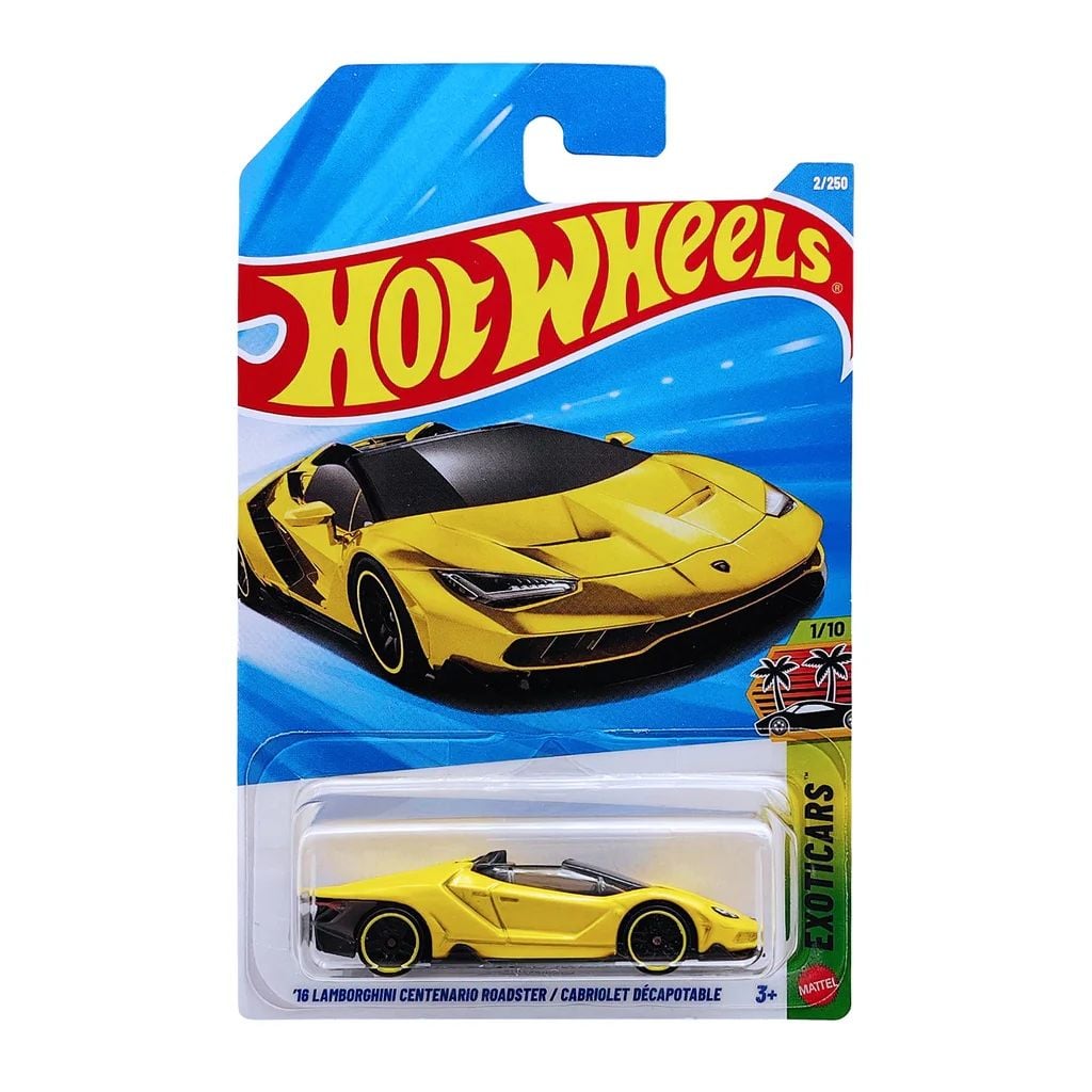 HE Hot Wheels Exoticars '16 Lamborghini Centenario Roadster