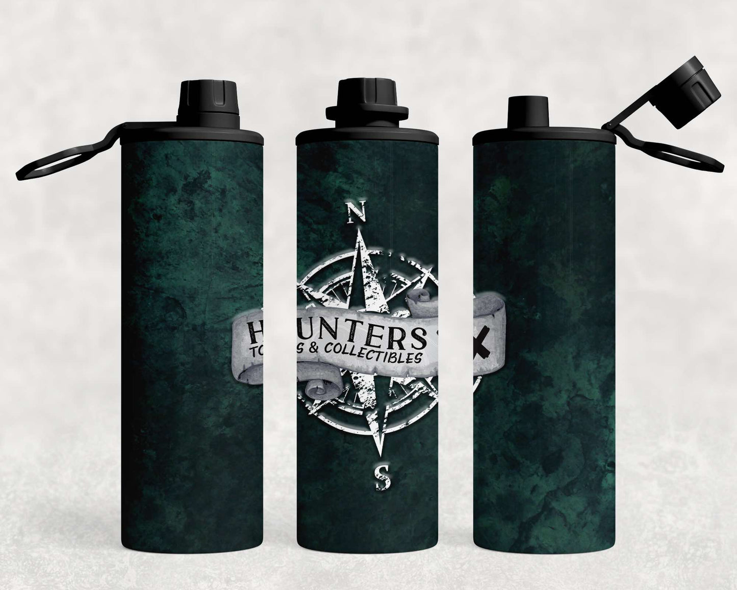 Water Bottle 591mL - Black