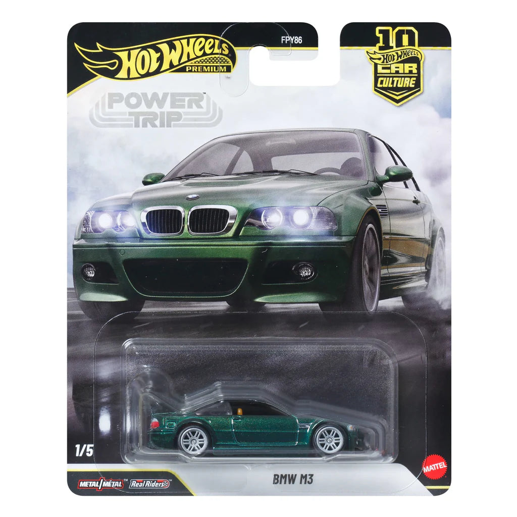 Hot Wheels Premium "Power Trip" Car Culture BMW M3