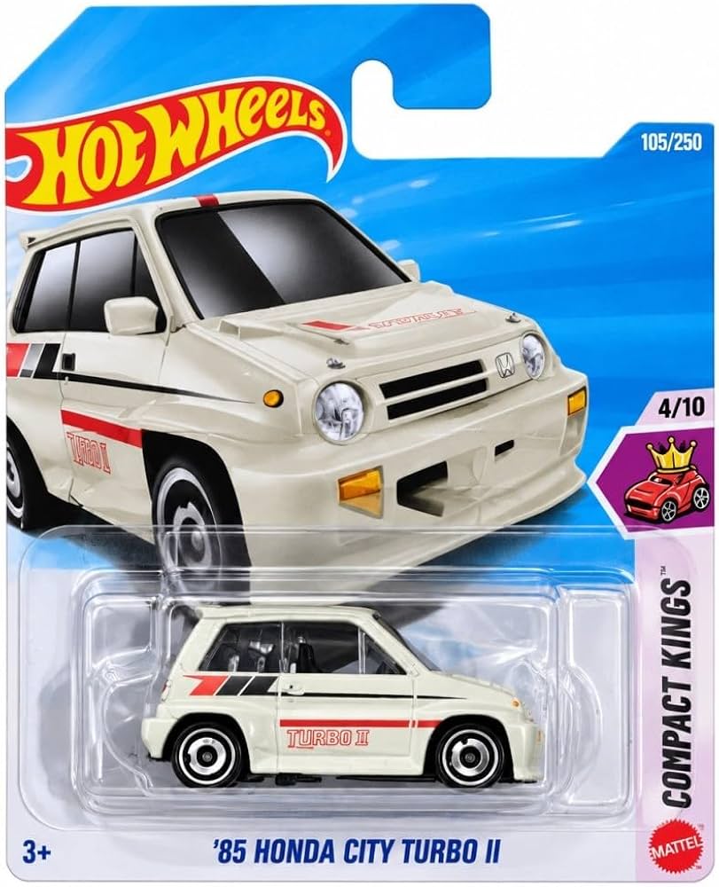 HE Hot Wheels Compact Kings '85 Honda City Turbo II