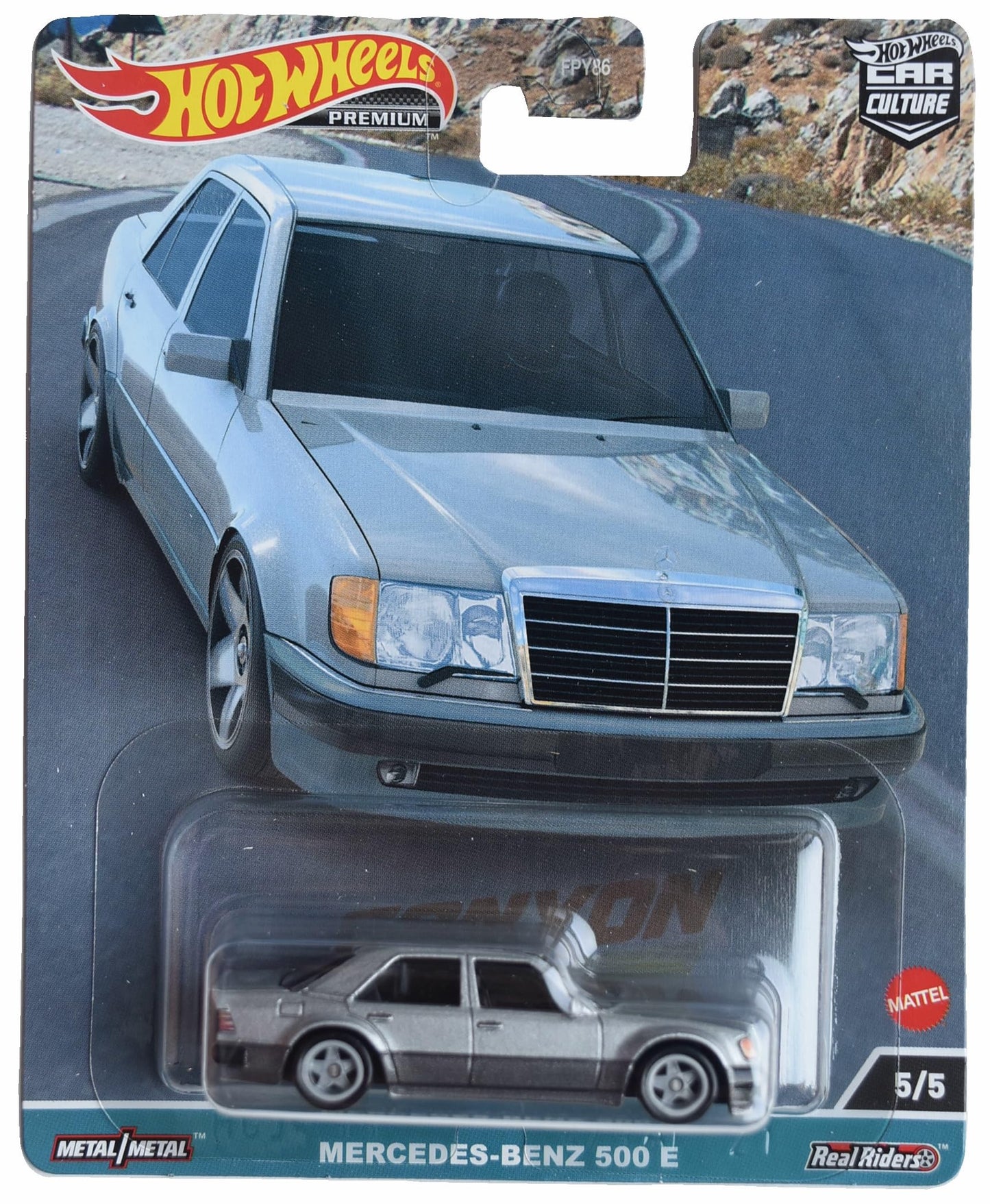Hot Wheels Premium Car Culture Mercedes-Benz 500 E