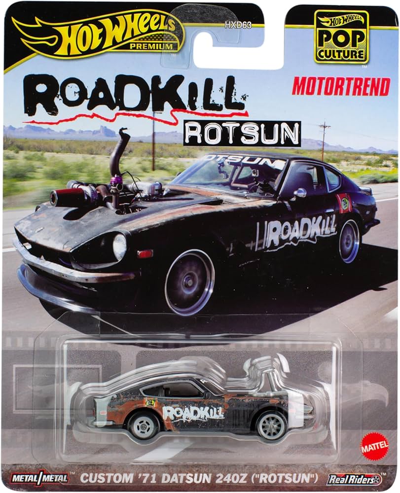 Hot Wheels Roadkill Rotsun Custom 71 Datsun 240z