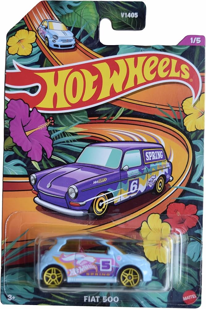 HE Hot Wheels Spring Fiat 500