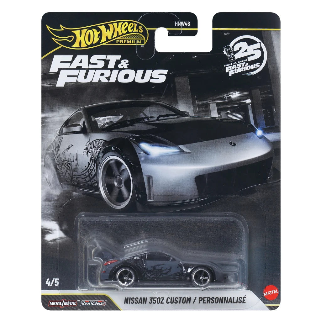 HE Hot Wheels Premium Fast & Furious Nissan 350Z Custom