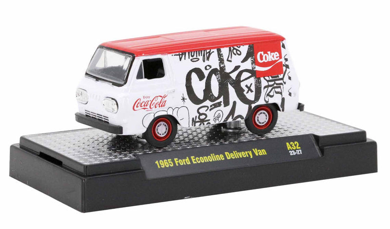 M2 Machines 1965 Ford Econoline Delivery Van "Coke" HE