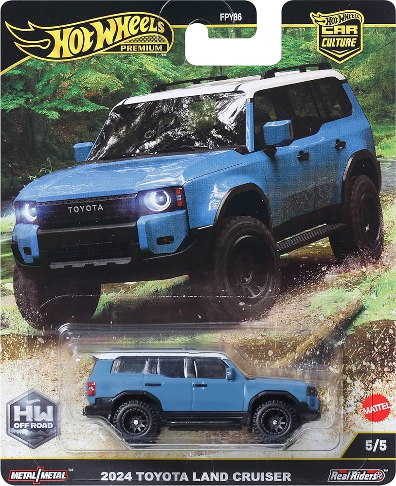 Hot Wheels Premium Car Culture 2024 Toyota Land Cruiser