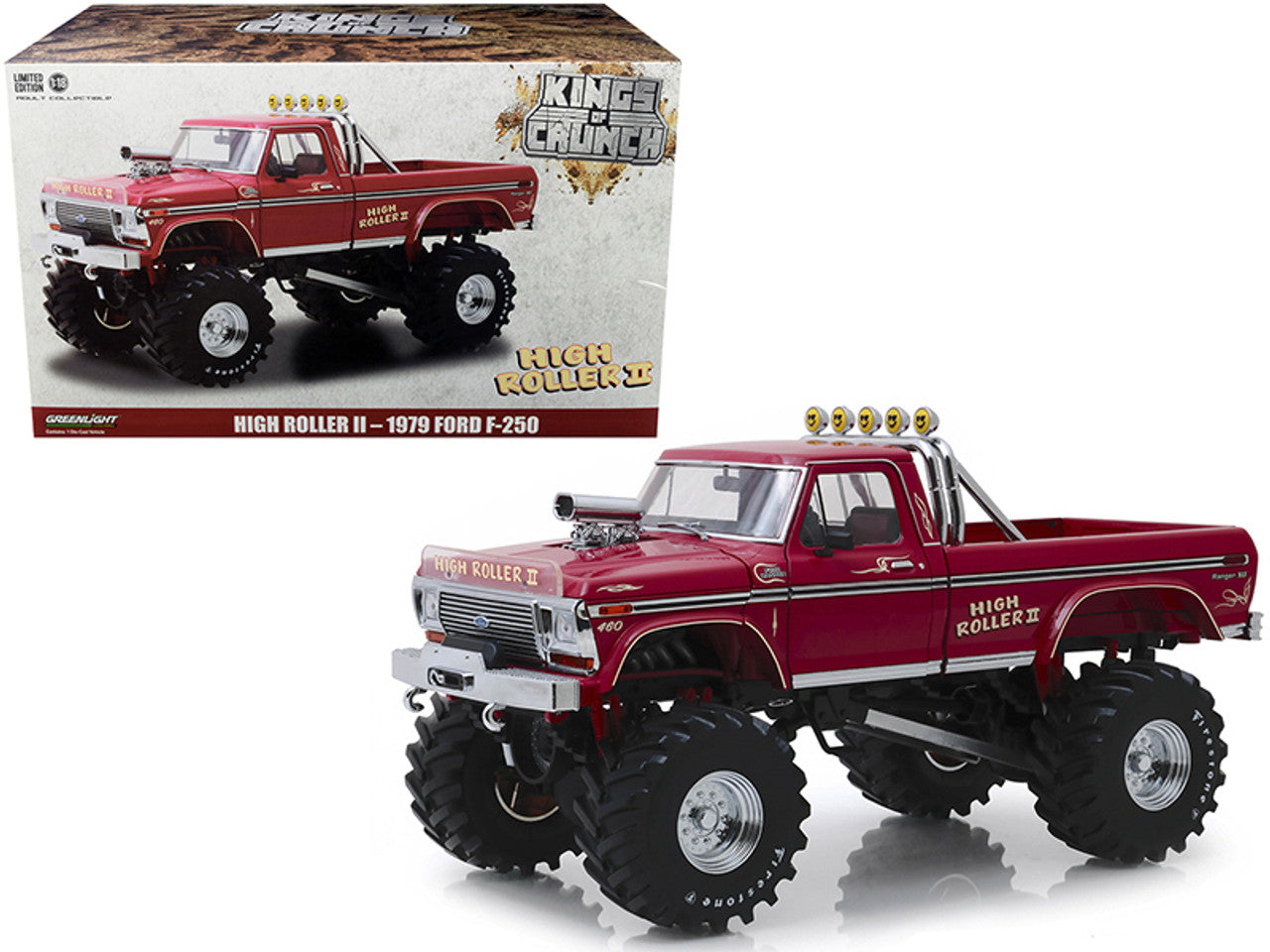 Green light High Roller II - 1979 Ford F-250 1:18