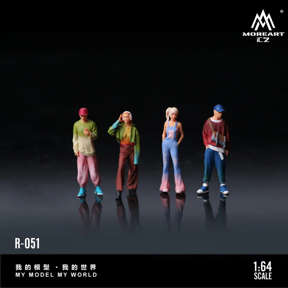 Moreart Trendy Men's & Woman's Doll Set