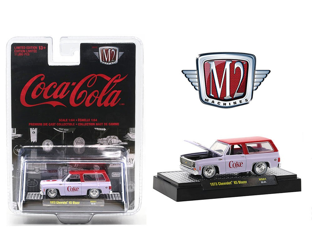 M2 Machines 1973 Chevrolet K5 Blazer Coca-Cola HE