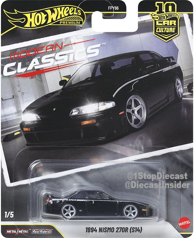 Hot Wheels Premium Modern Classics - 1994 Nismo 270R (S14)