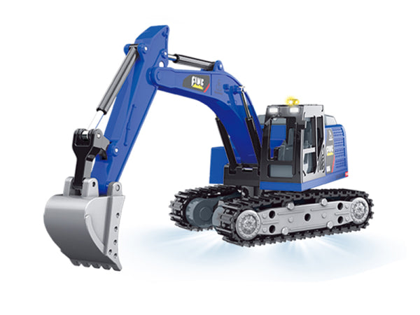 HG4-301 1:64 R/C Blue Mini Excavator With APP Control