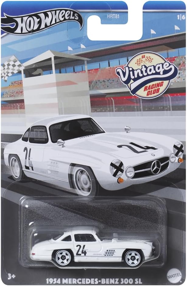 HE Hot Wheels Vintage Racing Club 1954 Mercedes-Benz 300 SL