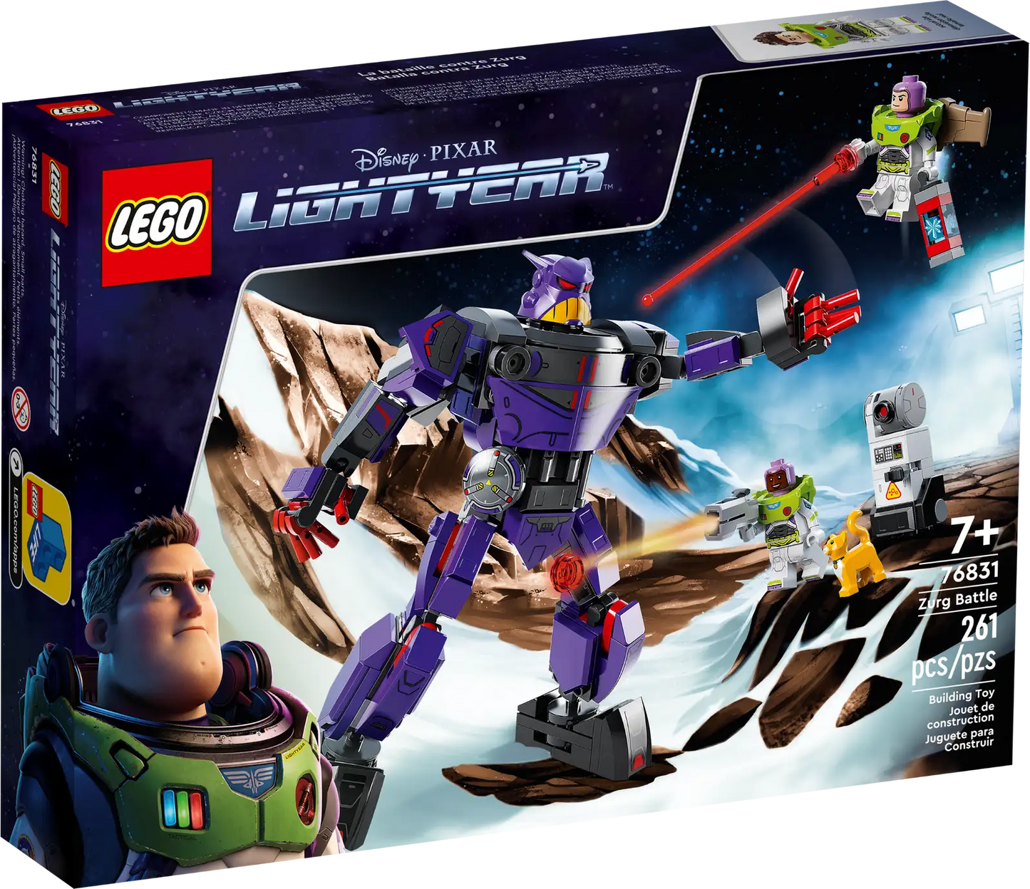 Lego disney Pixar light year zurg battle
