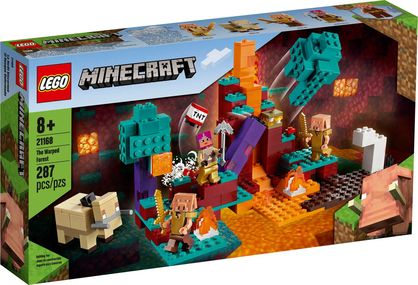Lego Minecraft The Warped Forest