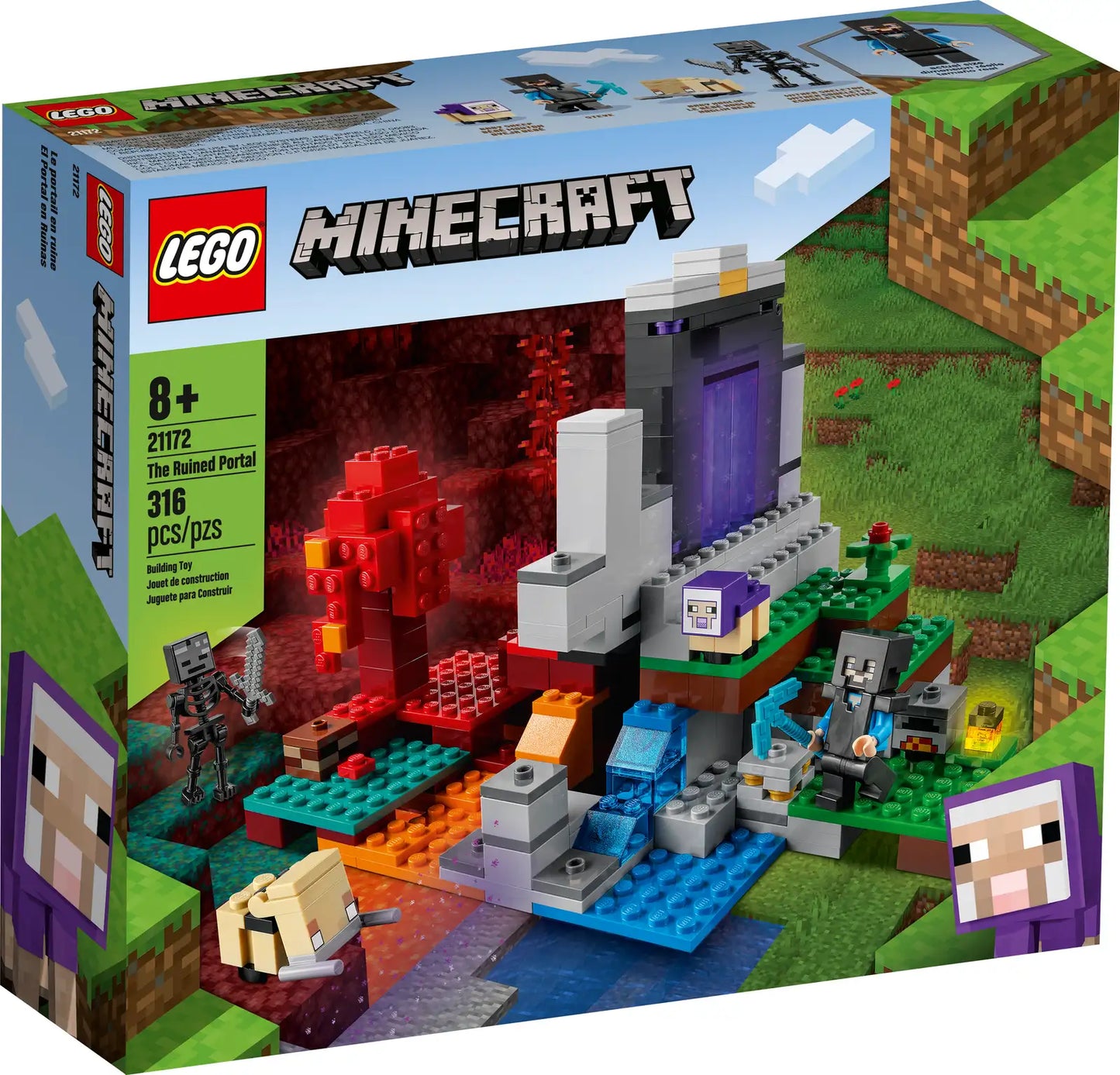 Lego Minecraft The Ruined Portal