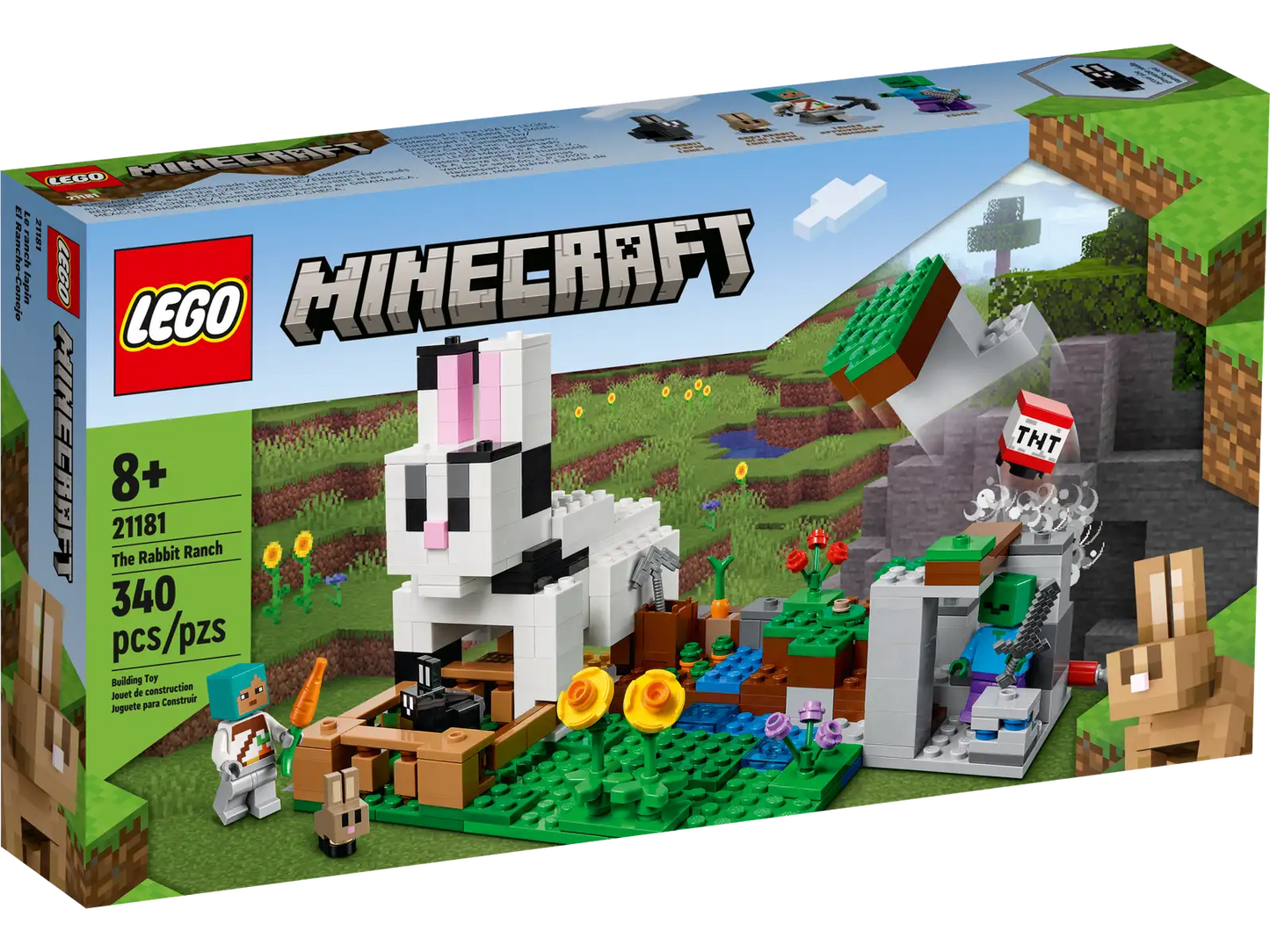 Lego Minecraft Rabbit Ranch