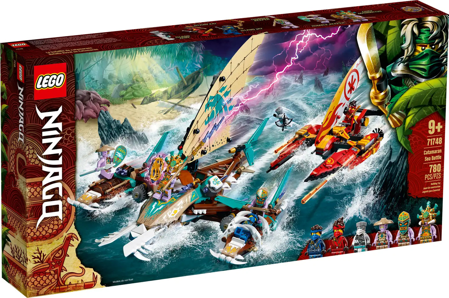 Lego Ninjago Catamaran Sea Battle
