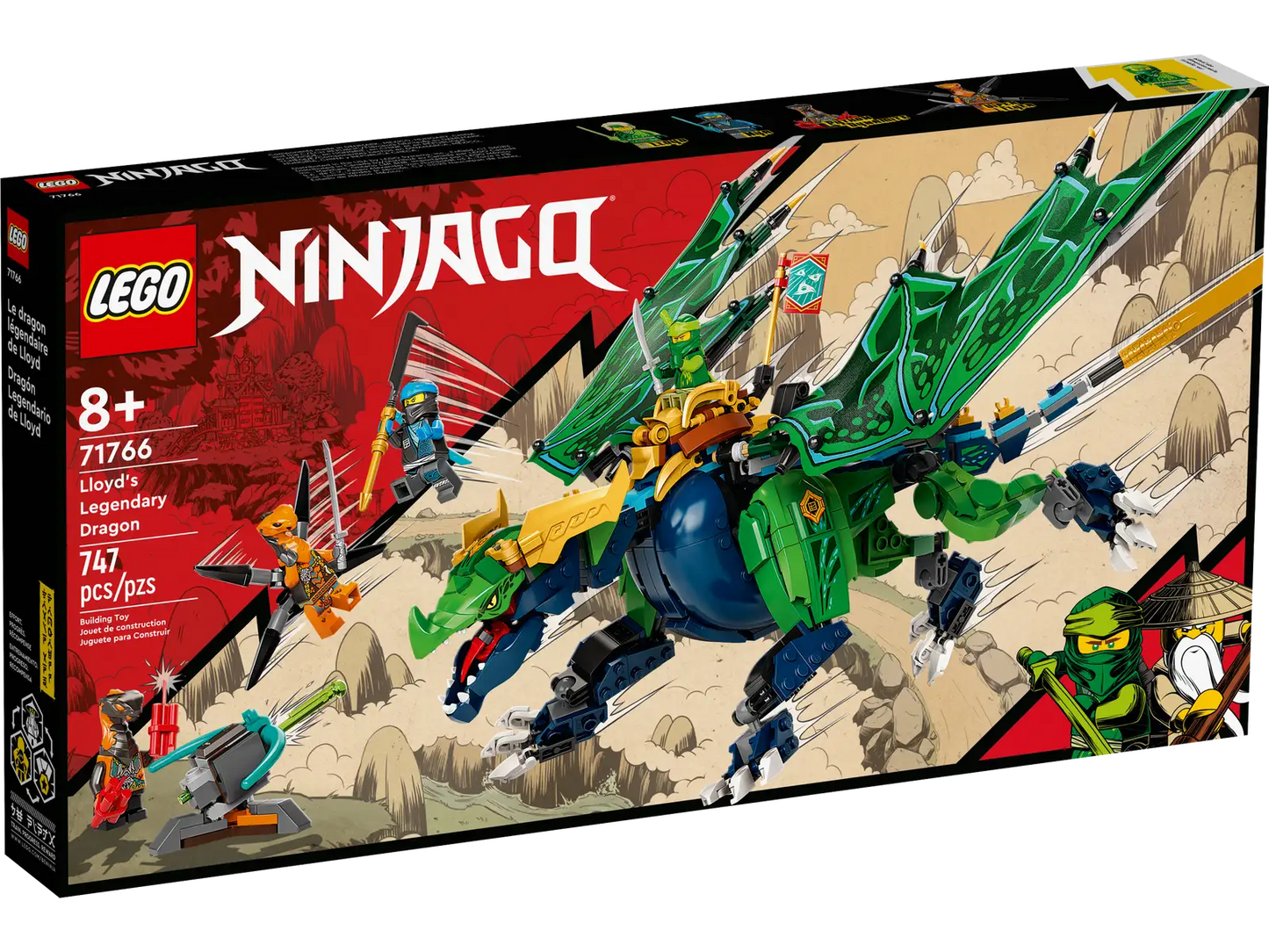 Lego Ninjago Lloyds Legendary Dragon