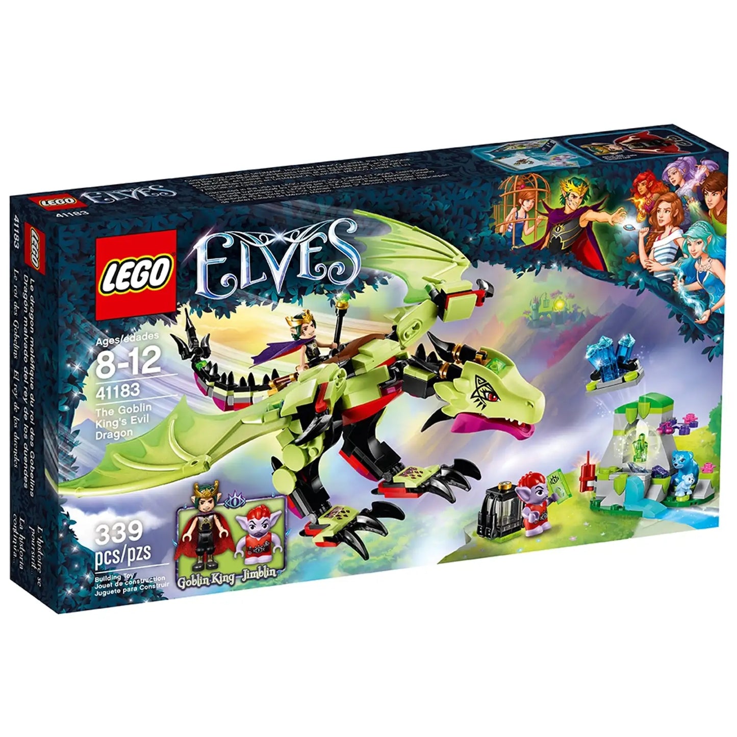 Lego Elves the goblin kings evil dragon