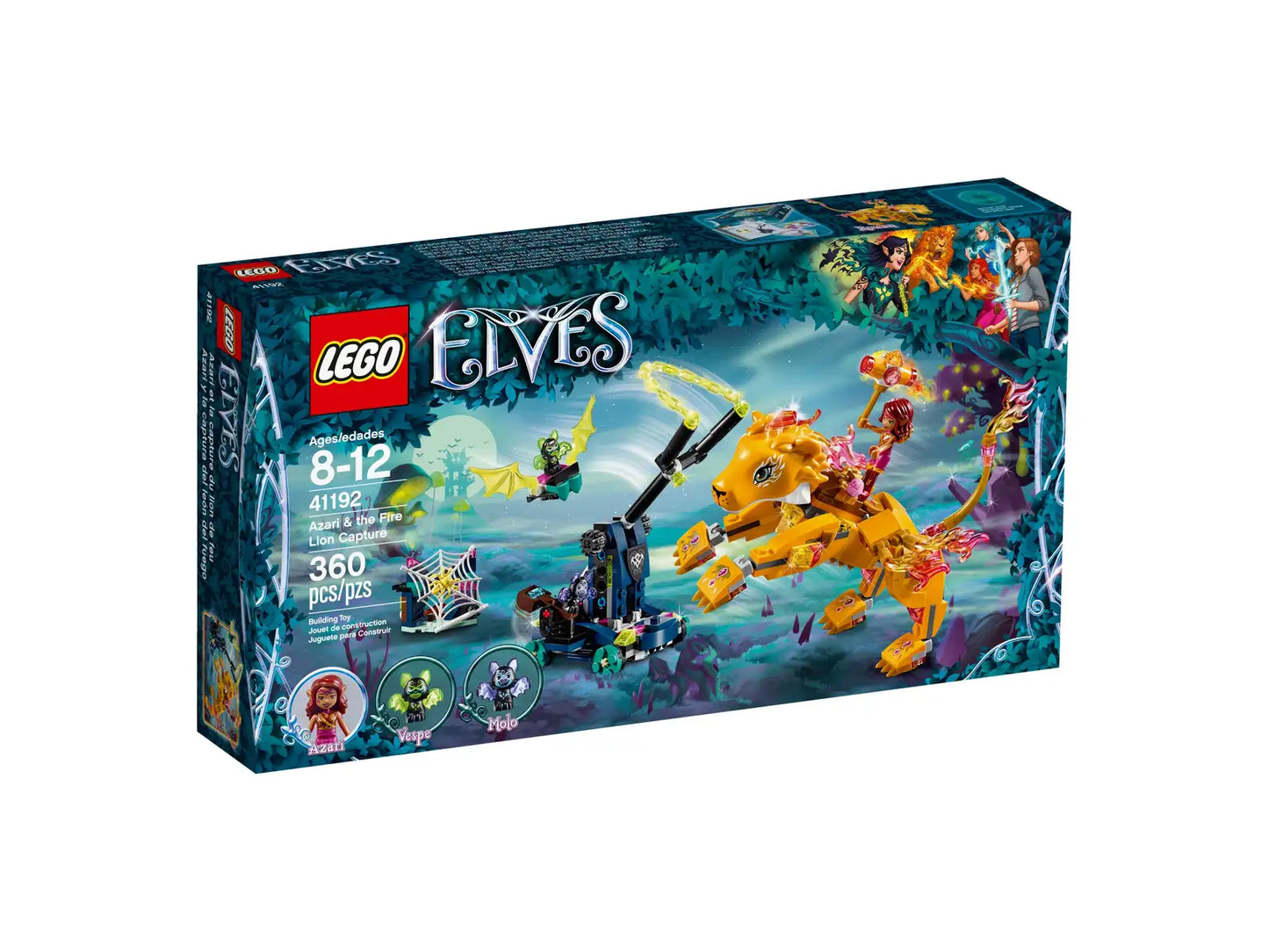 Lego Elves Azari & the fire lion capture