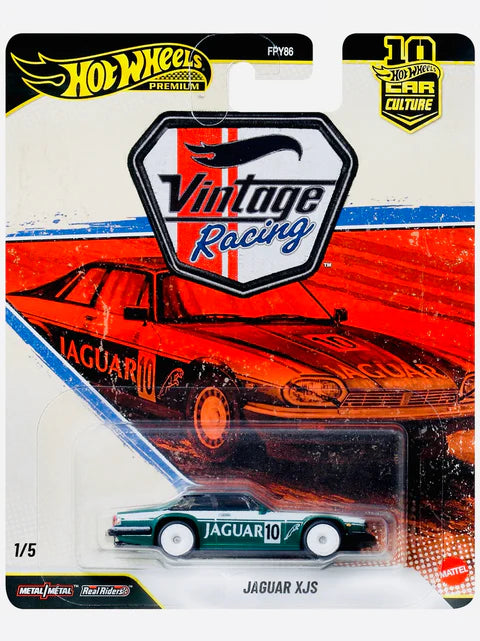 HE Hot Wheels Premium Car Culture Vintage Racing Jaguar XJS