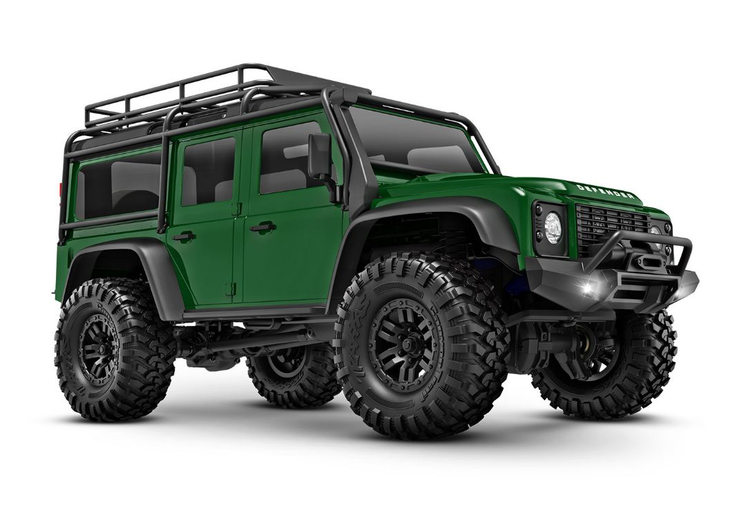 TRX97054-1GREEN Traxxas TRX-4M Land Rover Defender 1/18 RTR 4x4 Trail Truck - Green
