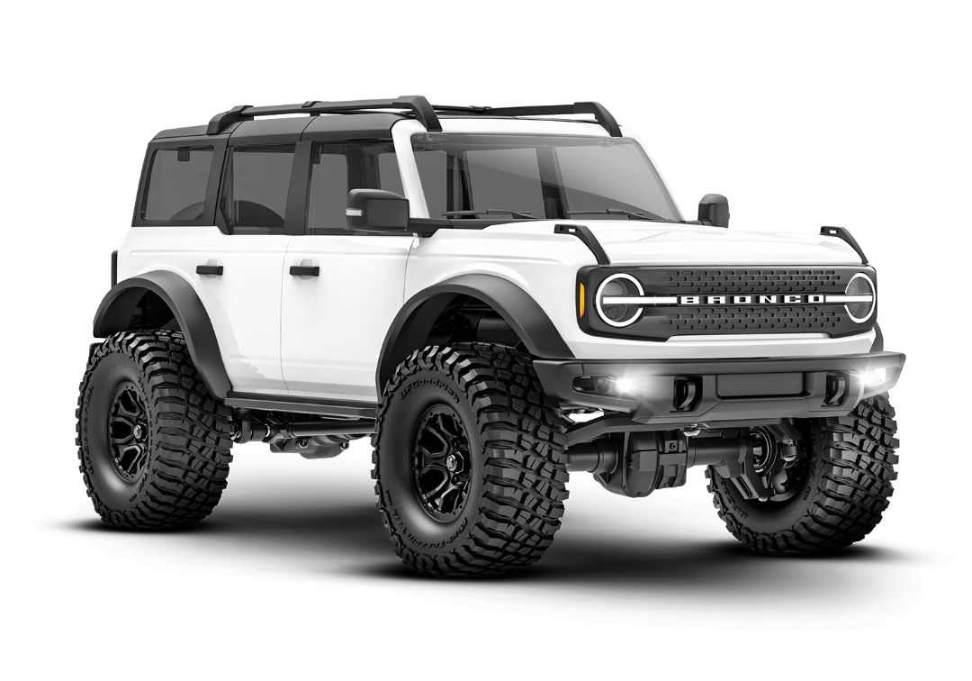 Traxxas TRX-4M Ford Bronco 1/18 RTR 4x4 Trail Truck - White