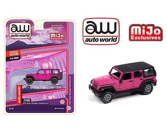 HE Auto World 2018 Jeep Wrangler Unlimited 4x4 Pink