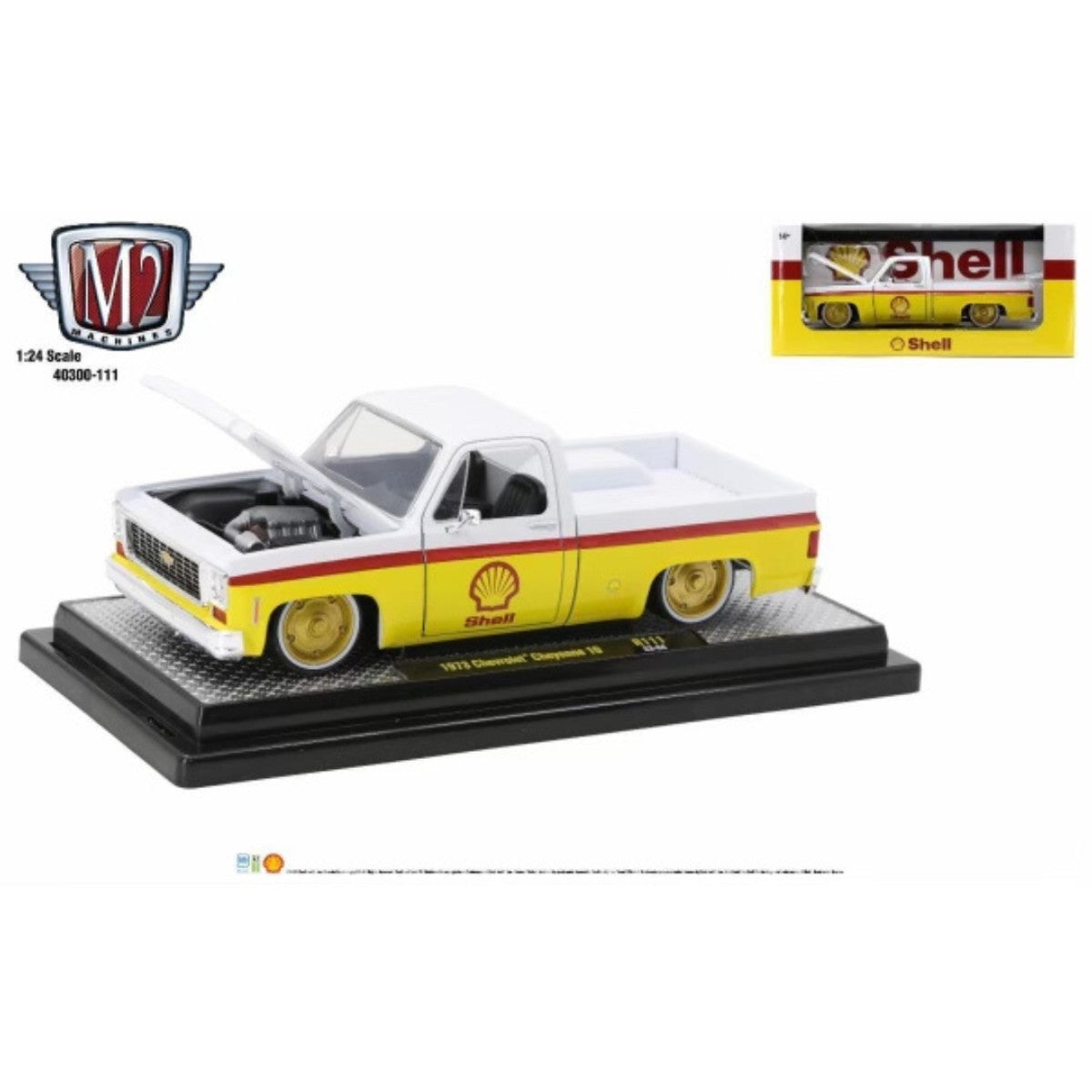 M2 Machines 1973 Chevrolet Cheyenne 10 “Shell” HE