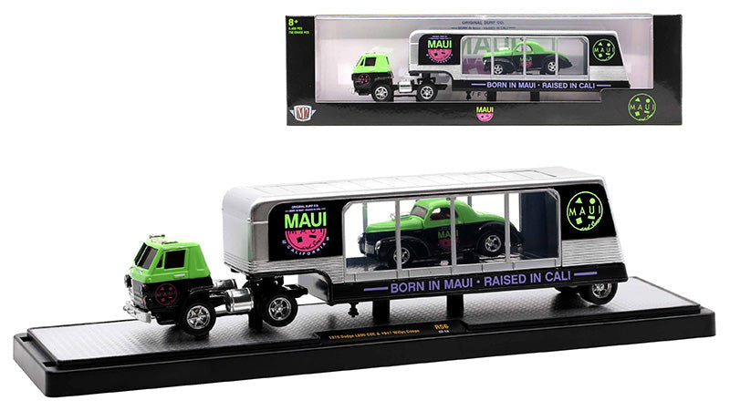 M2 Machines Born In Maui Raised In Cali 1970 Dodge L600 And 1941 Willy’s Coupe