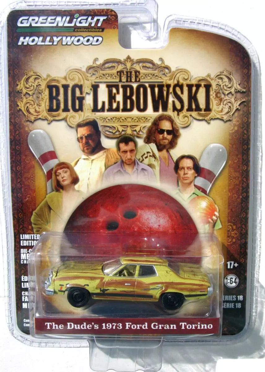 GreenLight HollyWood The Big Lebowski The Dude’s 1973 Ford Gran Torino