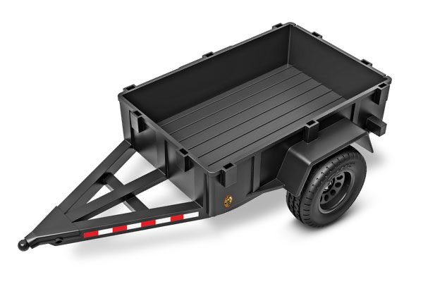 TRA9795 Traxxas Utility Trailer 1/18 with hitch, hardware, shock spacers