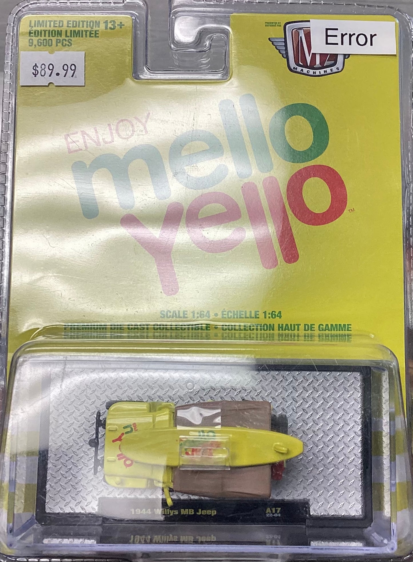 M2 Mello Yello 1944 Willys MB Jeep (ERROR)