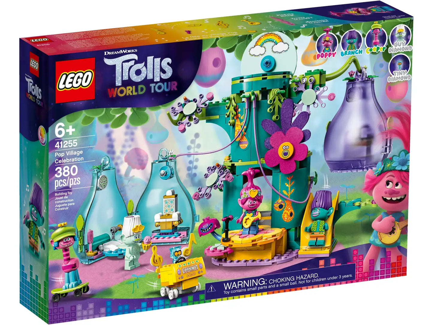 LEGO Dream Works Trolls World Tour Pop Village Celebration