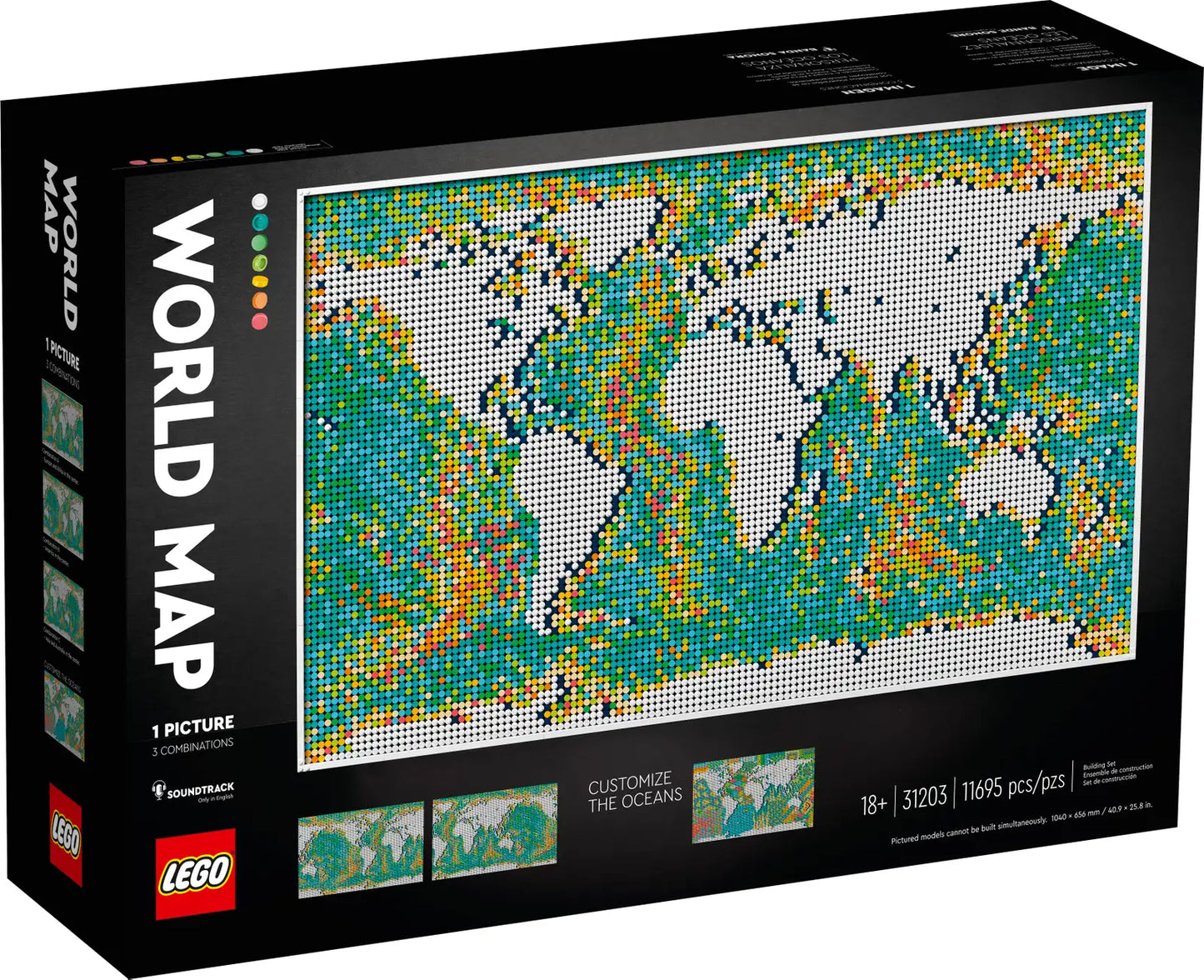 LEGO World Map