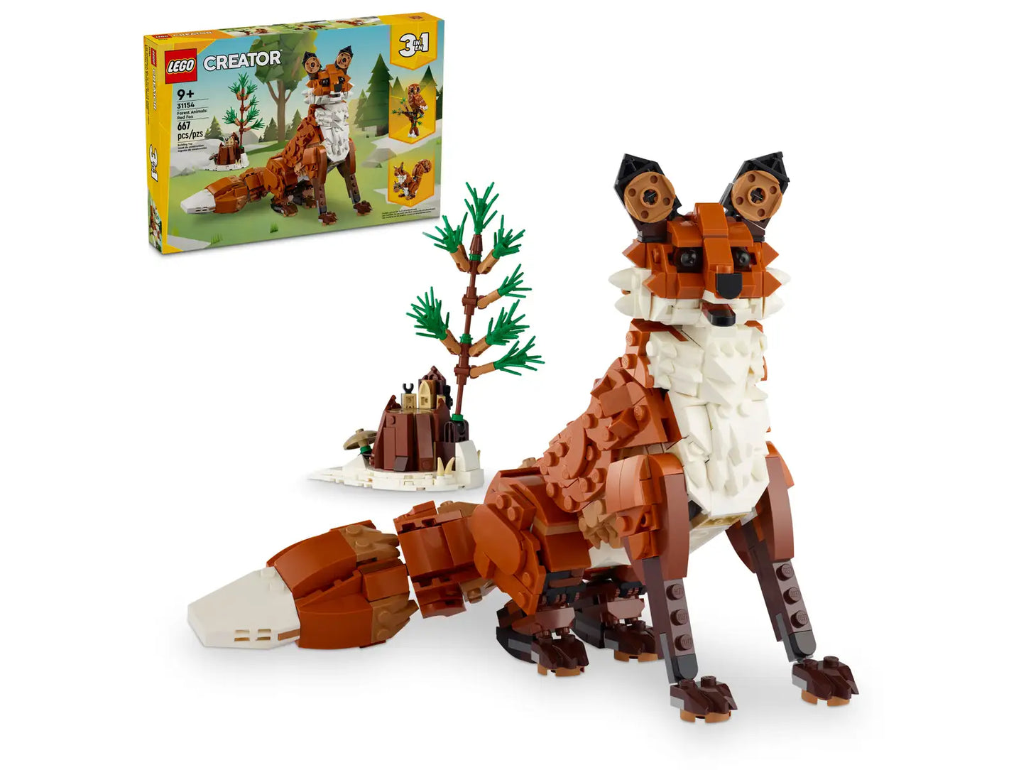 LEGO Creator Forest Animals: Red Fox