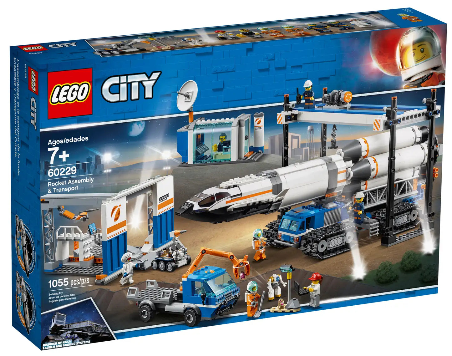 LEGO City Rocket Assembly & Transport