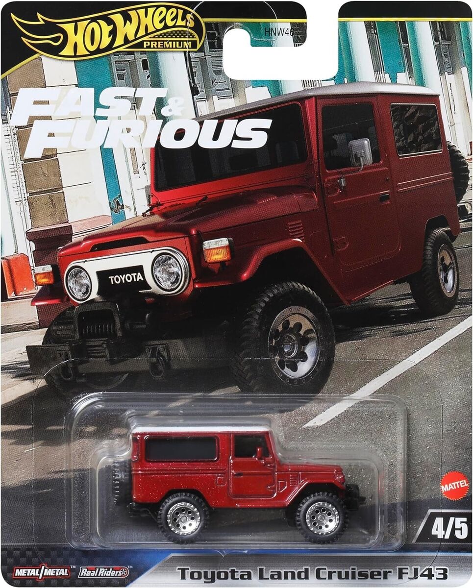 HE HotWheels Premium Fast And Furious Toyota Land Cruiser FJ43