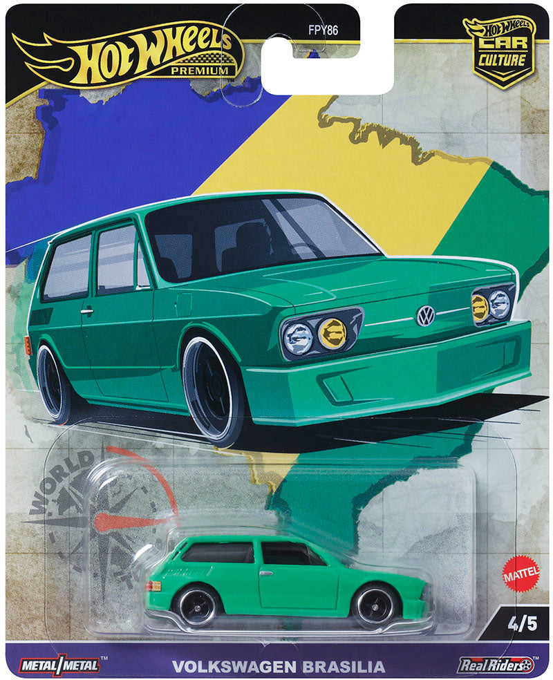 HE HotWheels Premium Car Culture Volkswagen Brasilia
