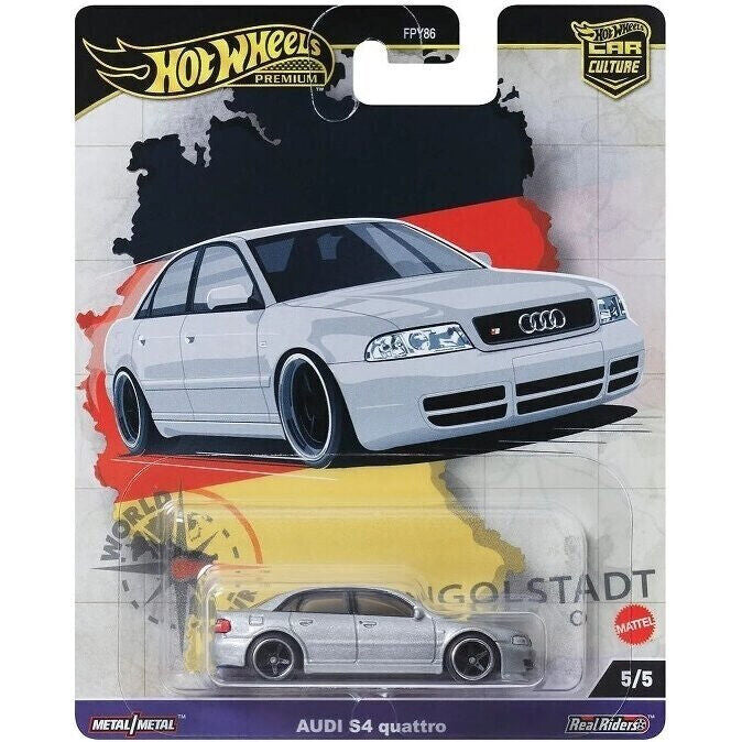 HE HotWheels Premium Car Culture Audi S4 Quattro