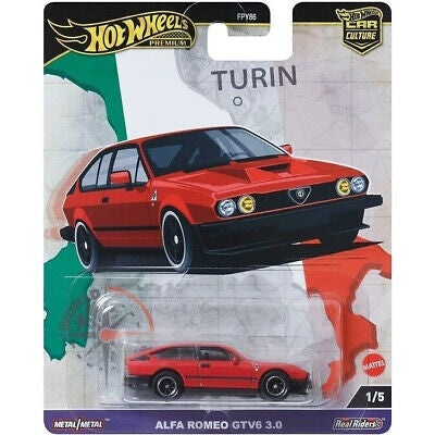HE HotWheels Premium Car Culture Alfa Romeo GTV6 3.0