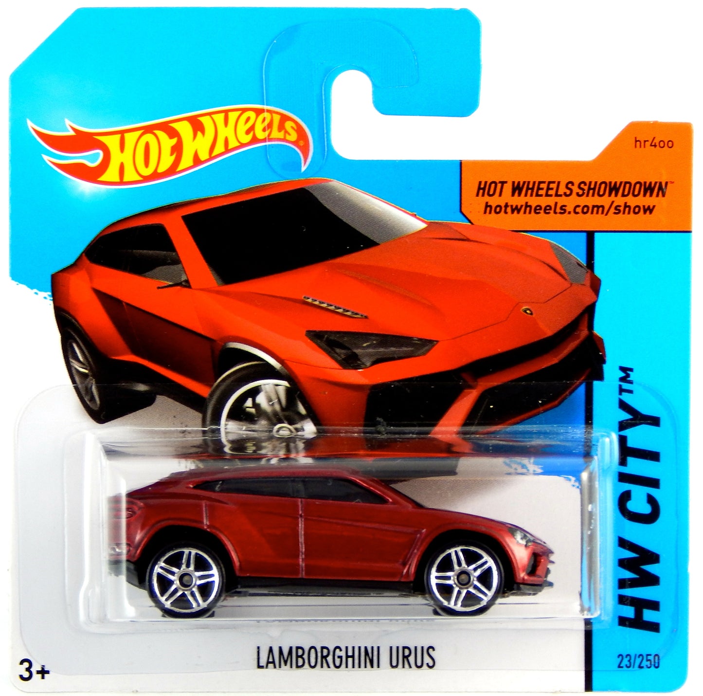 HE HotWheels HW City Lamborghini Urus (Short Card)