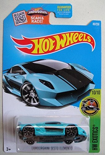 HE Hotwheels HW Exotics Lamborghini Sesto Elemento (Short Card)